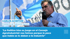 Carlos Achetoni - Presidente de Federacin Agraria