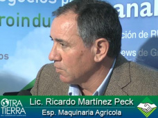 TV: Desde Aapresid, Ricardo Martinez Peck adelanta todo lo nuevo en mecanizacin y fierros