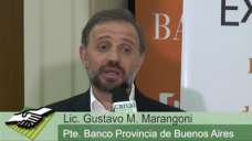 TV: El Banco Provincia, por carta orgnica, fue fundado para asistir al productor agropecuario; con G. Marangoni