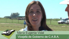 TV: Que nos deca de sus polticas para el campo Mara Eugenia Vidal en Expoagro?