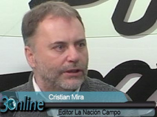 30 online: Qu votar el campo en las legislativas?; con C. Mira - La Nacin