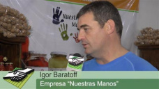 TV: Alimentos artesanales de la empresa familiar Nuestras Manos; con I. Baratoff