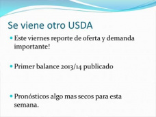 TV: Un real incentivo para sembrar mas trigo?, por Paulina Lescano - Clnica de Granos